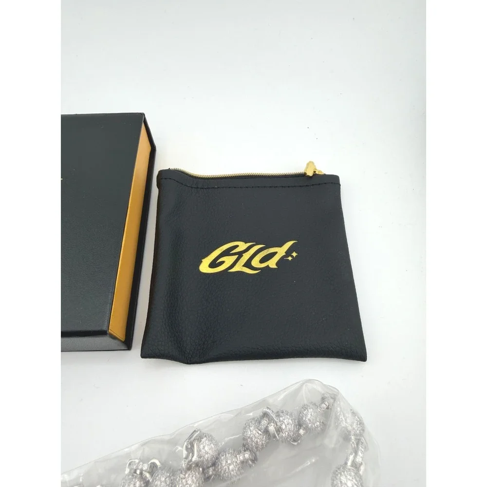 GLD Shop 12MM Iced Ball Necklace 26